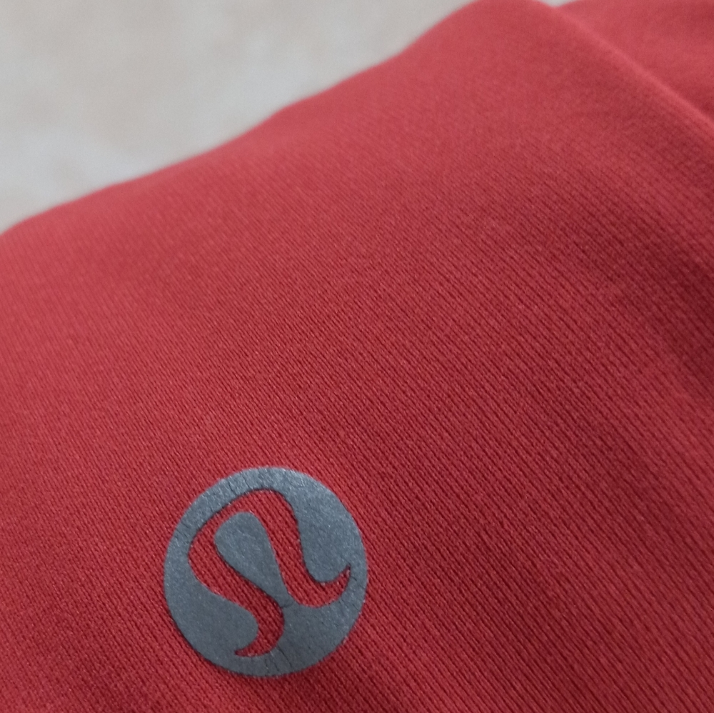Lululemon Time To Sweat 28" Tight Brick Rose Full-On Luxtreme 8 - Picture 12 of 16